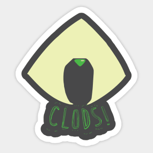 Peri Clods Sticker